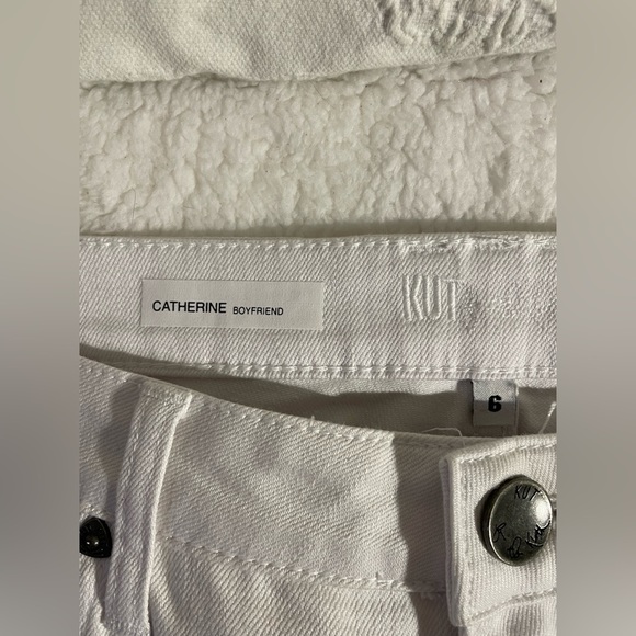 Kut From the Kloth Jeans White Size 6 - Picture 5 of 6
